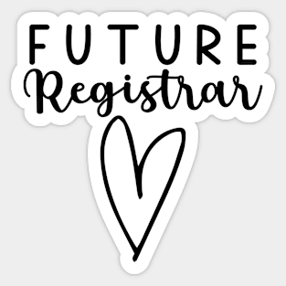 Future Registrar Sticker